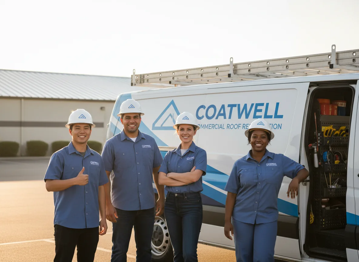 Commercial roof coating company in Gilford, NH